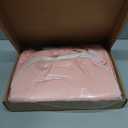 School Backpack for Girls and Boys, Preppy Backpack College Bookbag Middle High School Bag, Lightweight Laptop Backpacks for Travel Work Daypack-Pink