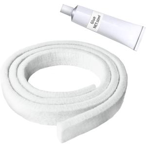 WE09X10014 5303937183 Dryer Lower Felt Seal Compatible with Some Hotpoint and GE Dryers