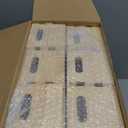 12 Pcs Small Wooden Crates with Handles Bulk 6.5'' Mini Wood Crates for Crafts Rustic DIY Unfinished Wood Storage Boxes Decorative Farmhouse Basket Display Home Kitchen Milk Wine Toys Decor