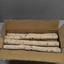 Birch Logs Decoration Fireplace Wood 12 Pack Decorative Logs for Fireplace Decor Rustic Birch Wood for Crafts,Christmas,Birch Branches,Firewood(Logs:0.7''-1.2'' Dia.16.5'' Length)