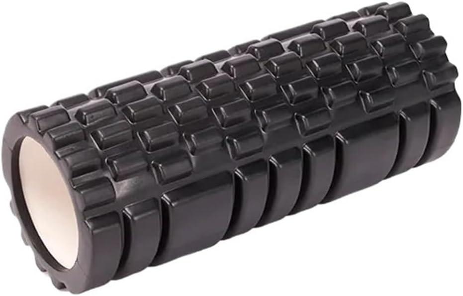 High Density Foam Roller for Muscle Massage - Pain Relief for Back, Legs, and Arms(Black)