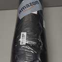 Upgrade Scalloped Embossed Kitchen Mats for Floor 2PCS Cushioned Anti Fatigue Waterproof Foam Kitchen Rugs Non Slip Washable Comfort Standing Mat for Office Sink Laundry, Black (17.3"x30"+17.3"x47", Basic Solid- Black)