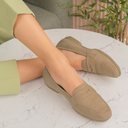 Tresmode Suave Beige Women's Casual Loafers
10