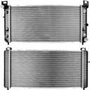 RAYTEN 2370 Radiator Compatible with Cadillac Escalade 6.0 V8 2002-2006, 34'' Radiator for Chevy Silverado 1500 2500 Suburban Tahoe 4.8 5.3 6.0L | 26mm Core Thickness