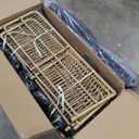 YITAHOME Patio Wicker L-Shaped Furniture Set, All-Weather Rattan Outdoor Conversation Sofa Set for Backyard Deck with Soft Cushions,Ottomans and Plastic Wood Dining Table (Light Brown+Black)