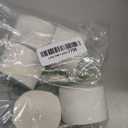 We Moment White Crepe Paper Streamers 1.8 Inch Widening 6 Rolls, 82 Feet per Roll for White Birthday Wedding Festival Celebration Party Decorations