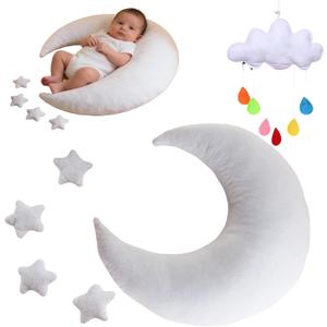 Newborn Photography Props, 6 PCS Photo Posing Pillows Set for 0-6 Months