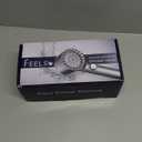 FEELSO Filtered Shower Head with Handheld, High Pressure 4 Spray Showerhead with Filters & Upgraded Anti-clog Nozzles for Hard Water -Remove Chlorine, Reduce Dry Itchy Skin -ON/OFF Switch for Pet Bath (Gray)