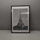 upsimples 16x24 Picture Frame, Display Pictures 14x20 with Mat or 16 x 24 Without, Wall Hanging Poster Frames, Black, 1 Pack