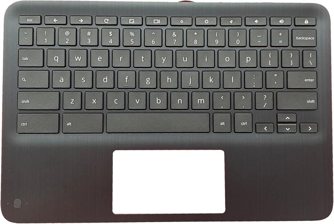 Replacement for HP Chromebook x360 G3 EE 11 Laptop Upper Case Palmrest Keyboard Assembly Part Non-WFC L92214-001