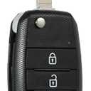 SUPALAND Flip Key Fob Replacement Fits for Kia Optima 2016-2020 Keyless Entry Remote Control SY5JFRGE04 95430-D4010 4 Button