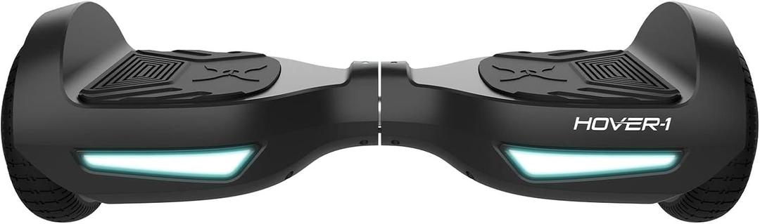 Hover-1 Drive Electric Self Balancing Scooter with 7MPH Top Speed, 3 Mile Range, Long Lasting Lithium-Ion Battery, 6 HR Full Charge, Path Illuminating LED Lights and 6.5” Wheels