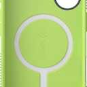 Speck CANDYSHELL Grip +MS Case for iPhone 17 - NEO DRAB/Glow Green | Slim Protective Grip | Drop Protection | MagSafe Compatible