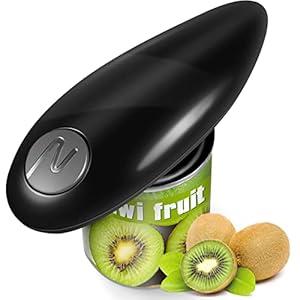 Electric Can Opener, Automatic Can Opener with One-Touch Operation, Smooth Edge Design, Safe for All Can Sizes â€“ Ideal Kitchen Gadget Can Openers for Seniors with Arthritis