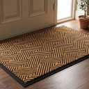  Area Rugs Washable Rug for Living Room Rubber Backed Non-Slip Carpets for Bedroom Office