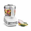 Cuisinart Core Custom 4-Cup Mini Chopper, Mini Food Processor Chops and Grinds with Auto-Reversing Stainless Steel SmartPower Blade, Dishwasher-Safe Parts, MCH-4, White/Stainless Steel