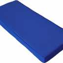 JMGBird Outdoor Patio Cushion, 42x18 Inch Patio Bench Cushions Waterproof Furniture Patio Cushions with Adjustable Straps for Indoor/Outdoor Swing Porch Couch (Blue)