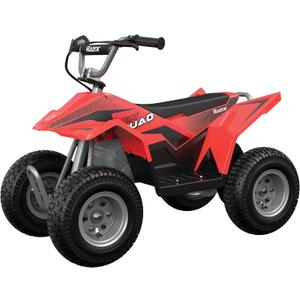 Razor Dirt Quad – 24V Electric 4-Wheeler Ride-On for Kids 8+, T wist-Grip Variable-Speed Acceleration Control, Up to 8 MPH, Forward/Reverse Drive Mode