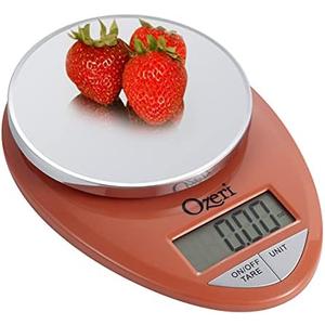 Ozeri Pro Digital Kitchen Food Scale, 0.05 oz to 12 lbs (1 gram to 5.4 kg)