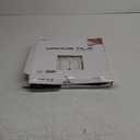 Vamos Tile Long Hexagon Peel and Stick Backsplash Tile - 10 Sheets Stick on Backsplash for Kitchen and Bathroom 12.4 x 12 Inch Glossy Carrara White PVC Self Adhesive Mosaic Wall Tiles