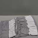 Generic Gray, Twin XL, Quilt Set Queen Size, Simple Solid Color Cotton Quilt Bedding Set Bedspread Elegant lace Princess Style Sheet Set Include Comforter, Flat Sheet Pillowcase