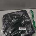 Baggy Parachute Pants for Womens Wide Leg Cargo Pants Y2k with Pockets Boyfriend Harajuku Streetwear Goth (Small, Black)