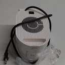 Dreo Space Heater, Portable Electric Heaters for Indoor Use with Thermostat and Remote, 2024 Upgraded, Digital Display, 12H Timer, 5 Mode, 1500W PTC Ceramic Fast Safety Heat for Office Bedroom Home (10 inch, White)