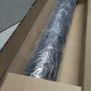 7x100ft Deer Fence Netting Animal Fence Barrier with 100 Zip Ties, Plastic Heavy Duty Mesh Fence Barrier Garden Protection Fencing for Snow, Poultry, Yard and Construction (Black, 7ftx100ft)