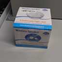 Blufree Floating Pool Speakers with Colorful Lights, IP68 Waterproof Bluetooth Speaker for Pool, Crystal Clear Sound Hot Tub Speaker for Pool, Spa and Outdoor (Grey)