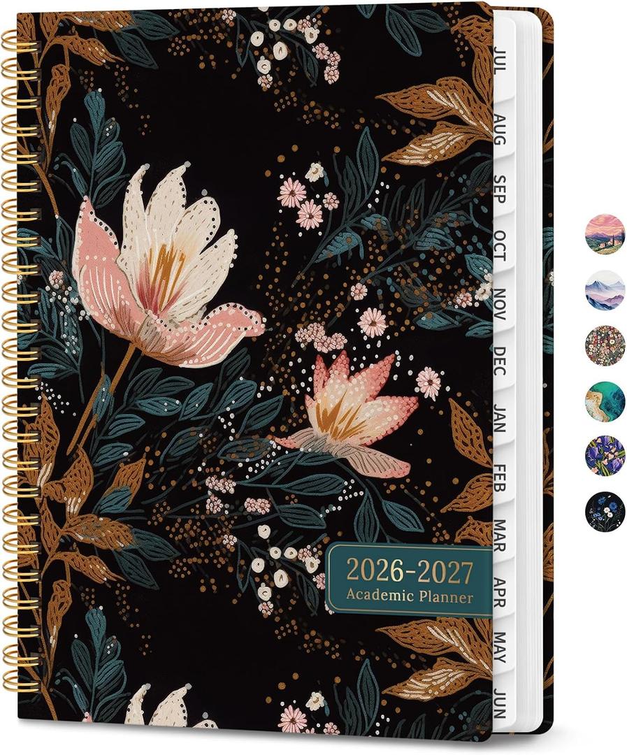 ZOTIA Planner 2026-2027 Weekly & Monthly Calendar Planner Jul 2026-Jun 2027