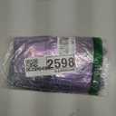 Verdusa Women's Sequin Skirt Metallic High Waist Workout Skorts with Pocket (Medium, Purple)