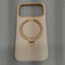 TORRAS Q3 Wind Flow for iPhone 17 Pro Max Case Liquid Silicone, Fit for MagSafe, 360 Spin Magnetic Stand, Soft Cozy Grip, Camera Control, Protective Case for iPhone 17 Pro Max Case with Stand, Butter