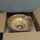 zeyu Farmhouse Pendant Lighting for Kitchen Island, 1-Light Industrial Hanging Pendant Light with Metal Dome Shade, Gold Finish, 016-1 BG (Medium, 1 Pack)