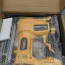 Cordless 2" Brad Nailer Compatible with Dewalt 20V Battery (No Battery), 2-in-1 Electric Nail Gun/Staple Gun, 18 Gauge Nail Gun Battery Powered with 1000 Nails for Wood Carpentry, 7.2LB