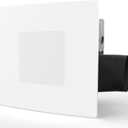 Bathroom Exhaust Fan with 5-CCT Dimmable LED Light, 110 CFM, Quiet 1.2 Sones, Retrofit No-Screw Roomside Installation, Energy Star, BEL110
