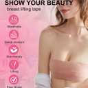 2 x Boob Tape for BIg Breast Lift, 15 Pcs Sticky Boob Tape for Push-up Large Breast Support Lift, Wowen Body Tape for A-G Cup Beige