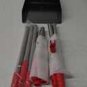 Dog Pooper Scooper Set, Pooper Scooper for Dog, Heavy Duty Stainless Steel Rake with Extra Large Tray & Spade No Bending Clean Up for Pet Waste Removal, for Grass, Dirt Or Gravel.