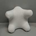 MABOZOO Air Layer Fabric Face Pillow, Ergonomic Beauty Pillow Cervical Pillow for Neck, Shoulder Comfort Support, Memory Foam Face Down Pillow Contour Pillow for Side, Back and Stomach Sleepers