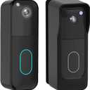 No Drilling Doorbell Mount Only for All-new Blink Video Doorbell(2nd Gen), Adjustable (0 to 45 Degrees) Corner Mount, Doorbell Mounting Bracket Cover Holder for Rental Apartment Condo Black