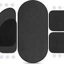 Fiknonk 5 PCS Car Window Sun Shade Set, Mesh Heat Insulation Cover with Suction Cups, Privacy Protection Shade for Front Rear Side Windows, Universal for Most Cars, Trucks, SUVs (Black)