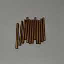 UNIQOOO Mini Glue Gun Sealing Wax Sticks for Wax Seal Stamp - Metallic Antique Gold, Great for Wedding Invitations, Christmas Cards, Snail Mails, Wine Packages, Christmas Gift Ideas, Pack of 16