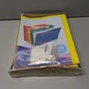 Hanging Colored File Folders,25 Pack Yellow Letter Size Hanging File Folders with 1/5-Cut Tabs,Ideal for Home and Office Organization and Papers Classification