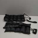 CAP Barbell Adjustable Ankle Weights |10-20lb Pair | Black