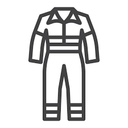 Grey Jumpsuit, XXL