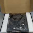 1200W 10" Car Subwoofer, Slim Under Seat Powered Subwoofer and Amp Package,High/Low Level Input, Car/Truck Audio Sub Built-in Amplifier amp Combo Package, with Blue LED Light