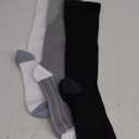 FITRELL 3 Pairs Compression Socks for Women and Men 20-30mmHg-Circulation Support Socks
