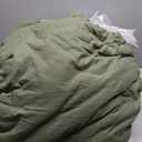 WRENSONGE King Size Comforter Set - 3 Pieces Olive Green Comforter Prewashed Soft Lightweight for All Seasons,Fluffy Down Alternative Comforter King Size with 2 Pillow Shams