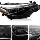 PENSUN LED Headlight Assembly for 2017 2018 2019 Toyota Corolla SE XSE XLE - Dual Projector Front Headlamps, Left & Right, Plug-and-Play