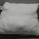 Bedding Throw Pillows Insert (Pack of 2, White) - 22 x 22 Inches Bed and Couch Pillows - Indoor Decorative Pillow
