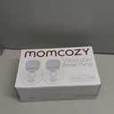 Momcozy S9 Pro Upgraded Wearable Breast Pump, Hands-Free Design with Extended Battery Life & LED Display, Double Electric Portable Pump with 2 Modes & 9 Levels, 24mm, 2-Pack, Gray